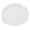BESPORTBLE Multi-function Ceramic Spoon Rest Heat-resistant Scoop Tray for Stove Top and Dining Table Practical White Porcelain Spoon Holder for Kitchen Utensils Easy to Clean and Elegant view 1