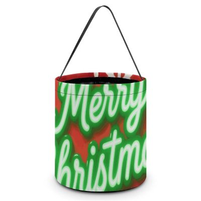Halloween Trick Or Treat Bag Durable, Merry Chrismas Candy Tote Bag Reusable Gift Bags for Party