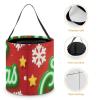 Halloween Trick Or Treat Bag Durable, Merry Chrismas Candy Tote Bag Reusable Gift Bags for Party view 4