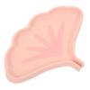 Alipis Creative Ginkgo Leaf Silicone Soap Holder with Self-draining Design Anti-Slip Bar Soap Tray for Bathroom Kitchen Shower Countertop and Small Item Organizer Pink view 1