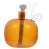 Lurrose Refillable Glass Oil Lamp Borosilicate Liquid Candle for Indoor Use Home Decor Dining Table Accent Cozy Romantic Ambiance 2.75X2.75X2.75In view 1