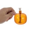 Lurrose Refillable Glass Oil Lamp Borosilicate Liquid Candle for Indoor Use Home Decor Dining Table Accent Cozy Romantic Ambiance 2.75X2.75X2.75In view 4