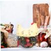 Alipis Farmhouse Style Hen Shape Egg Basket Metal Wire Mesh Kitchen Storage Organizer for Fresh Eggs Vegetables and Fruits Steel Wire Hollow Design Decorative and Functional for Household view 4