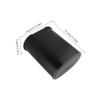 Alipis Narrow Trash Can with Press Lid Plastic Bathroom Bin Odor-Sealing Space-Saving Garbage Container for Kitchen Bedroom Office Home view 2