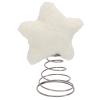 Yosoo Health Gear Christmas Tree Topper Star, Plush Holiday Decoration, Festive Xmas Home Ornament (Beige) view 1