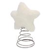 Yosoo Health Gear Christmas Tree Topper Star, Plush Holiday Decoration, Festive Xmas Home Ornament (Beige) view 2