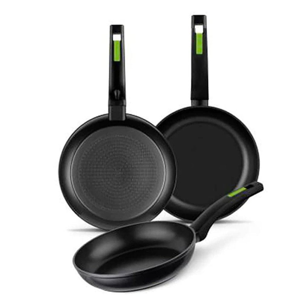 Aluminium Non-stick Pans Set for Induction Cookers, Gas, Hob and Electric