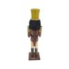 SARO LIFESTYLE Traditional Drummer Nutcracker Figurine Holiday Decor, 15", Brown view 2