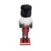 SARO LIFESTYLE Festive Drummer Nutcracker with Classic Holiday Spirit, 10", Red/Green view 2