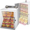 Commercial Freeze Dryer Electric Food Dehydrator with Temperature Control, 12H Timer, Stainless Steel for Jerky, Vegetables, Herbs, Dog Treats view 1