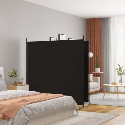 2-Panel Foldable Room Divider Screen with Breathable Fabric for Privacy, Sunlight Filtering, and Versatile Space Separation