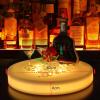 16 Colorful Drink Wine Bar Tray, Led Light Up Serving Tray, Waterproof Wine Cup Tray with Remote Control, 16 Colors are Adjustable, 4 Flash Lightning Modes, for Music Theme Birthday Party view 2