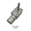 FFYTRGQWU Worm Gear DC Reducer Electronic Starter with M8 Threaded Shaft Reversed CW/CCW Self Locking Packaged 6V 18rpm view 2