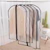 12 Pcs Hanging Fully Enclosed Clothes Covers - Thickened Washable Transparent Zippered Storage For Suits & Coats(Medium) view 2