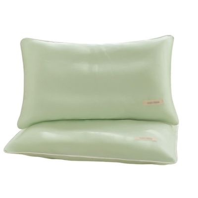 and Cool Ice Silk Latex Pillow Cover Memory Pillow