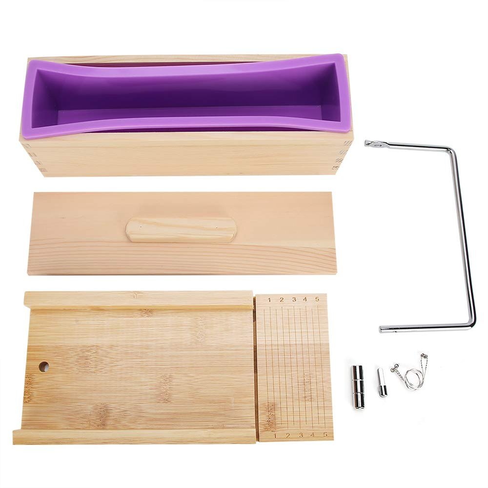 900ml Hand Made Non Stick Cake Bread Making Wire Set, Multifunctional Baking Tools, and Silicone with Measurement Scales,