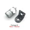 FFYTRGQWU JGA25-310 Electronic Starter Gearbox Reversible Gear Package D 6v 85rpm view 3