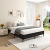 MAF Cal King Size Box Spring 7 Inch High Profile Metal Bed Base with Cover view 3