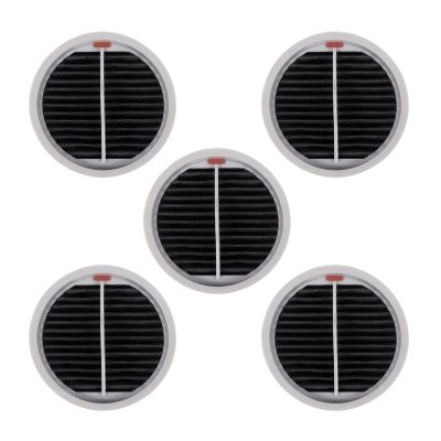 5Pcs Filter Washable, Compatible For Xiaomi Roidmi X20 / X30 / X30 / S2 / F8 Storm Pro Wireless Vacuum Cleaner