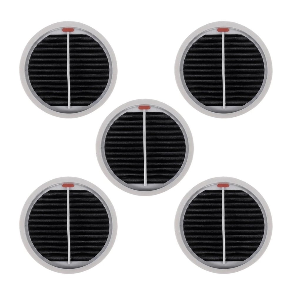 5Pcs Filter Washable, Compatible For Xiaomi Roidmi X20 / X30 / X30 / S2 / F8 Storm Pro Wireless Vacuum Cleaner