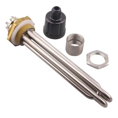 220v 380V Immersion Water Heating Element SUS304 Electrical Brewery Heater DN32 DN40 Resistance 2KW 3KW 4.5KW 6KW(4pcs,4.5KW)