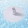 54HE Pool Skimmer Adapter Plate Automatic Debris Collector Cleaning Accessory Pool Skimmer Replacement Plate ABS Texture stability view 2