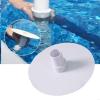 54HE Pool Skimmer Adapter Plate Automatic Debris Collector Cleaning Accessory Pool Skimmer Replacement Plate ABS Texture stability view 4