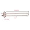 12v Heating Element DC Solar Resistance U Shape DN25 Electric Immersion Water Element Tubular Boiler Heater 100w 150w 200w(Heater only,150w) view 4