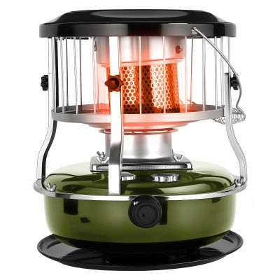 Awjaisca Kerosene Heater, Kerosene Heaters for Indoor & Outdoor Use, Non-electric 9000 Btu Kerosenes Stove, Portable Kerosenes Radiant Heater for Home, Garage, and Camping Army Green onesize