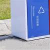 KHUTRW3D Garbage Can Three Classified Outdoor Cans Commercial Scenic Spot Metal Waste Bin Outdoor Waste Bin view 3