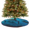 Christmas Tree Skirt Ornaments 30"x30" Xmas Tree Skirt with Stitched Edges Winter Holiday Hammerhead Sharks Tree Mat Base Cover for New Year Party Decor Home Indoor Outdoor Decorations view 4