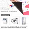 ALAZA White Ice Cream Waffle Dishwasher Magnet Cover Sticker Decorative Refrigerator Magnet Panel Decal Cover for Home Kitchen Appliance Decor view 2
