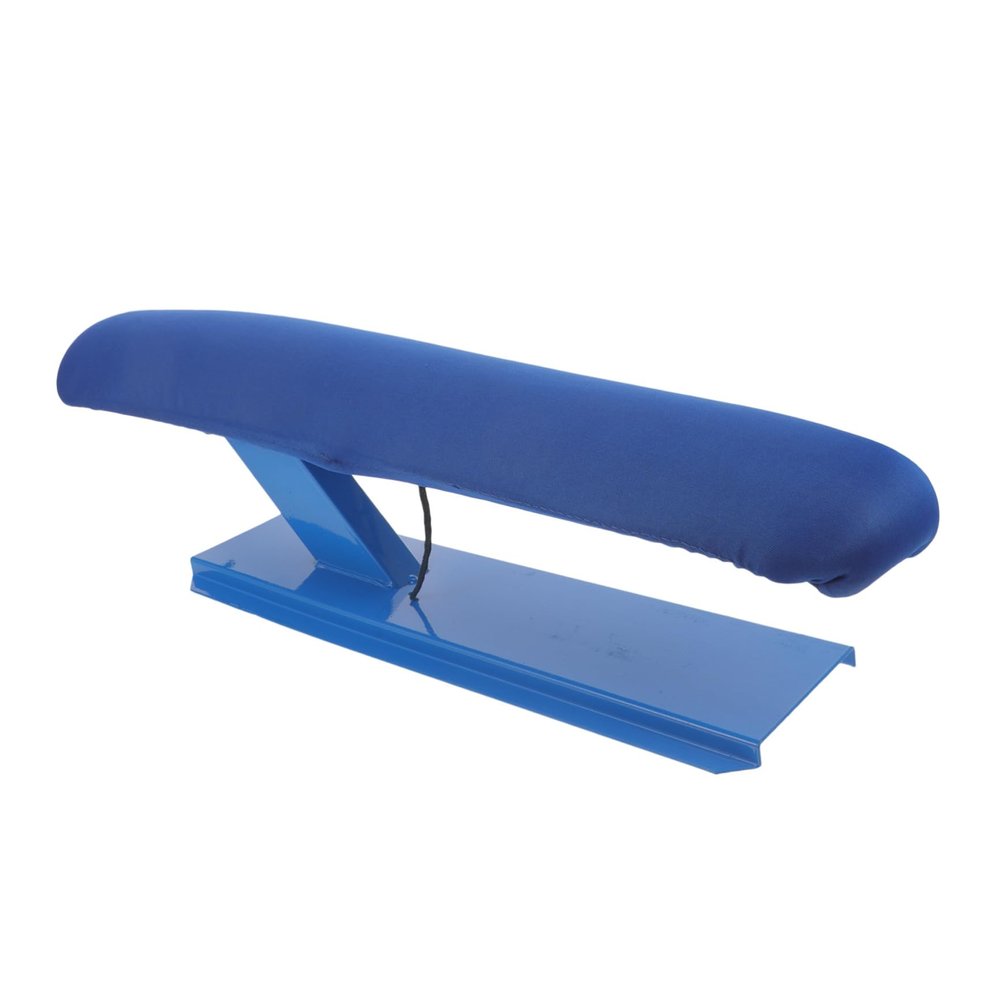 Alipis Portable Tabletop Ironing Board with Thick Padding and High-Temperature Resistant Cover Lightweight Compact Household Ironing Rack for Clothes Pants and Sleeves Space-Saving Design