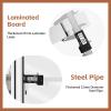 Stainless Steel Upper Cabinets Wall Cabinets for Laundry Room with Sliding Doors Wall Mounted Cabinet for Kitchen(Champagne,120x30x75cm/47.2x11.8x29.5in) view 4