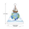Lbacwy Happy Columbus Day Christmas Hat Santa Hat Adults Xmas Hats For Costume Party Accessory Decoration view 3