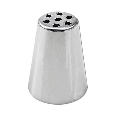 WHL Alexanders Piping nozzles Stainless Steel Russian Piping Tip Set, Multi-Opening Decorating Tip Single Cream Pastry Tube Decoration Tool