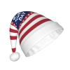 Lbacwy Happy Columbus Day Christmas Hat Santa Hat Adults Xmas Hats For Costume Party Accessory Decoration view 2