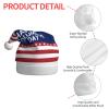 Lbacwy Happy Columbus Day Christmas Hat Santa Hat Adults Xmas Hats For Costume Party Accessory Decoration view 4