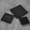 Matt Black Floor Drain 304 Stainless Steel Brushed Square Anti-Odor Bathroom Shower Drainage Floor Drains Cover 10/12/15/20cm(Brushed 15cm) view 4