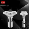 Stainless Steel Floor Drains Shower Anti-Odor Drainer Bathtub Ground Leakage Hair Catcher Kitchen Bathroom Hardware Accessories(10cm double-02) view 2