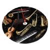 Musical Instruments Christmas Tree Skirt 48" Soft Plush Tree Collar Winter Xmas Tree Mat Farmhouse Xmas Ornaments Holiday Party Indoor Outdoor Christmas Decorations view 2