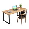 LOVULIFE Vanity Desk Office Desks Office Desk Home Desktop Laptop Table with Drawer Main Cabinet CPU Stand Study Writing Workstation view 1