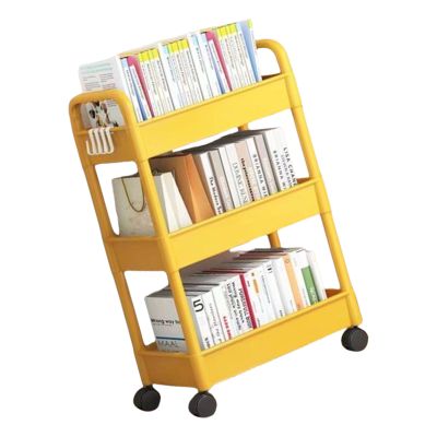 WEISUYUUS 3 Layer Rolling Storage Cart Organizers for Kitchen Bathroom Shelving Unit with Wheels Mobile Storage Rack