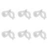 Pssopp 120 Pcs Christmas Light Clips, Plastic Gutter Hooks for Holiday String Lights, Easy Installation for Outdoor Decorations (White) view 1