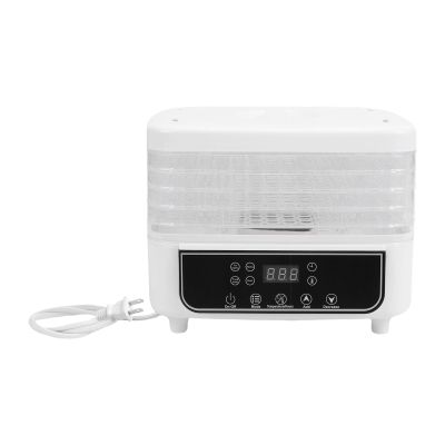 Fabater Food Dehydrator, 5 Stackable Trays Dryer Machine, Electric Jerky Dryer with Adjustable 72H Timer & Temperature Control, Prepare Fruits, Jerky, Vegetables, Meats & Dog Treats (US)