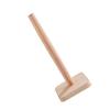 BESPORTBLE Wooden Paper Towel Holder Vertical Roll Stand Non-Slip Base Kitchen Countertop Organizer for Standard Bathroom and Kitchen Paper Towels view 1