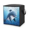 Baby Dolphin Storage Bag-Closet Organizers And Storages Containers Bins with Sturdy Zipper for Quilts Clothes Organization Space Saver view 1