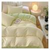 100% Cotton Double Skin Friendly Quilt Cover Set Duvet Cover Set Comforter Covers Pillowcase Bedding Set Size No Sheets,Bed Sheets view 2