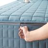 Thickened Quilted Mattress Protector - Mattress Cover Zippered Encasement, 90x190/90x200/180x200 cm, Breathable, Non-Slip, Fits Twin/Queen/King & Custom Sizes(Light Blue,160x200x30cm) view 1