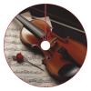 Christmas Tree Skirt 36Inch, Festive Soft Violin Sheet Music Tree Skirt with Red Stitched Edge for Xmas, Fits Artificial & Real Christmas Trees, Winter Holiday Tree Mat for Home Party Decorations view 1